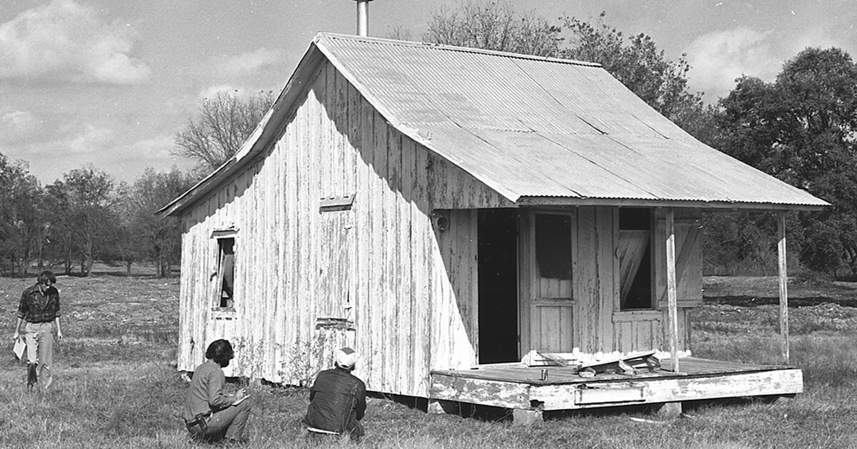 About Our Cabin - UTSA Institute of Texan Cultures Sharecropper Cabin