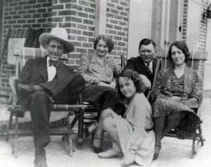 Jimmie Rodgers and family