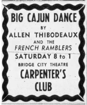 Big Cajun Dance ad
