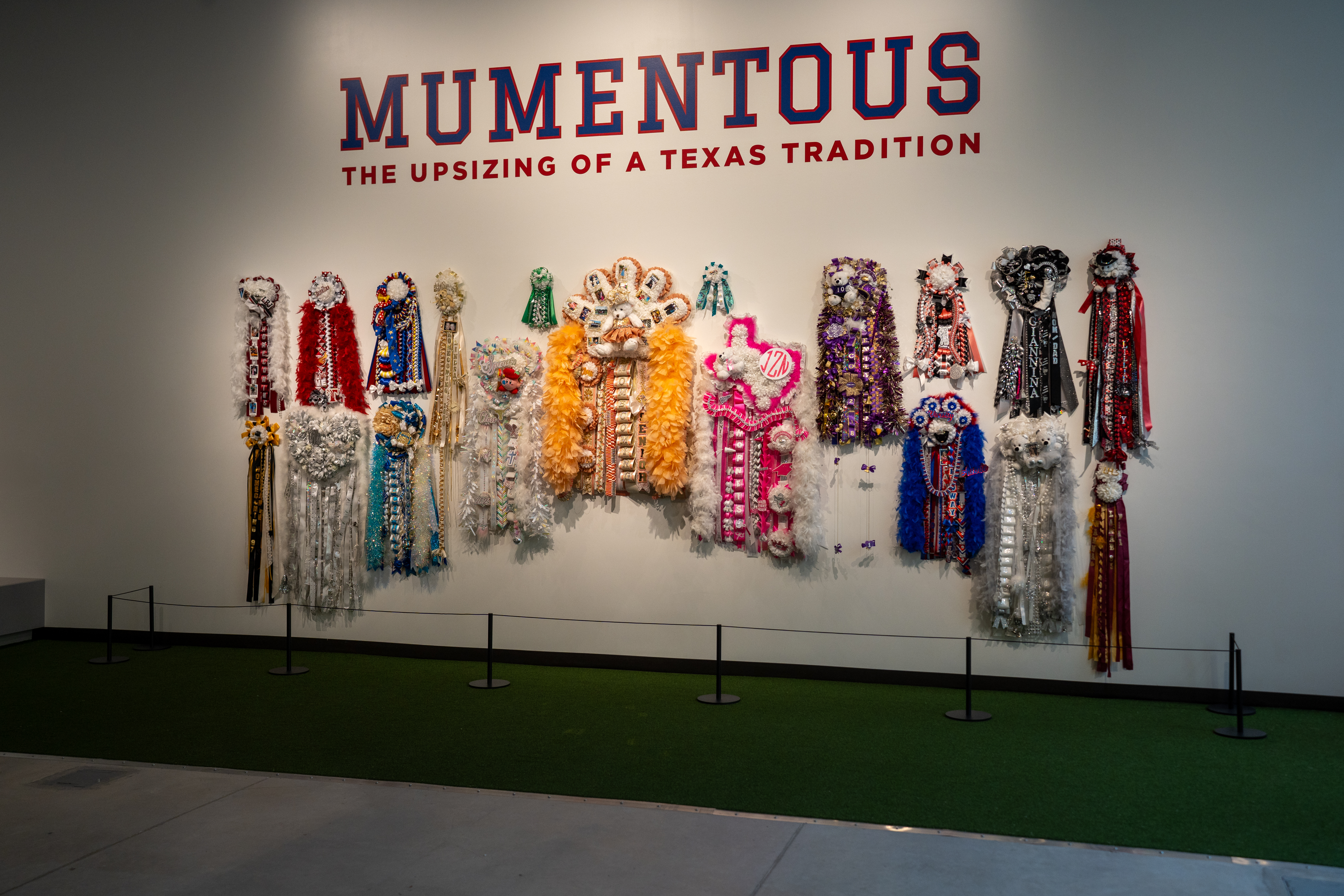 Community mums in the Mumentous exhibit