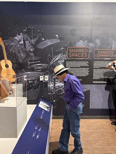 Roger Hernandez from the Totally Tejano Hall of Fame and Museum shared his knowledge and memories of the performers, dance halls and folktales that shaped conjunto music in San Antonio and beyond.