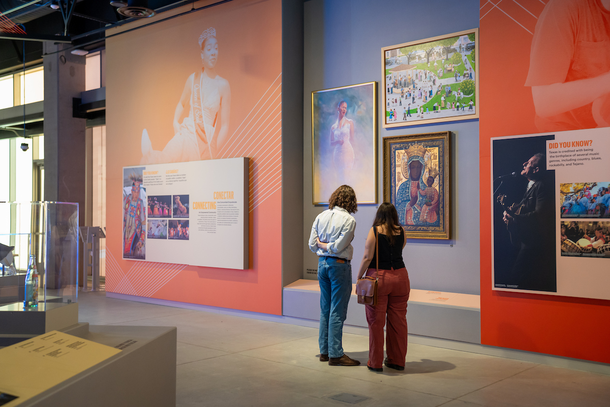 People on the ITC Museum Floor