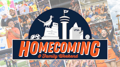 Family weekend homecoming graphic