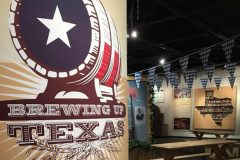 Brewing Up Texas Signage
