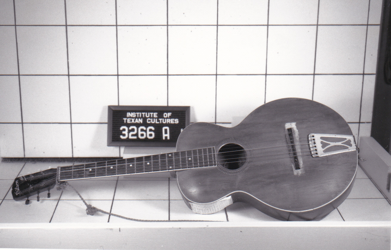 Object: Guitar (Gibson Guitar) | UTSA Institute Of Texan Cultures