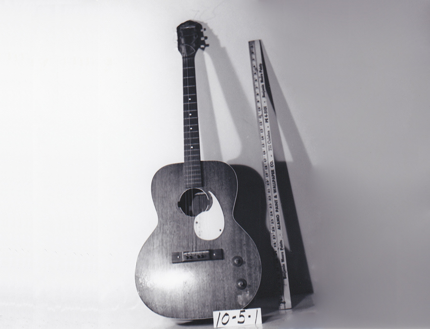 Sam Lightnin’ Hopkins’ Semi-Acoustic Guitar