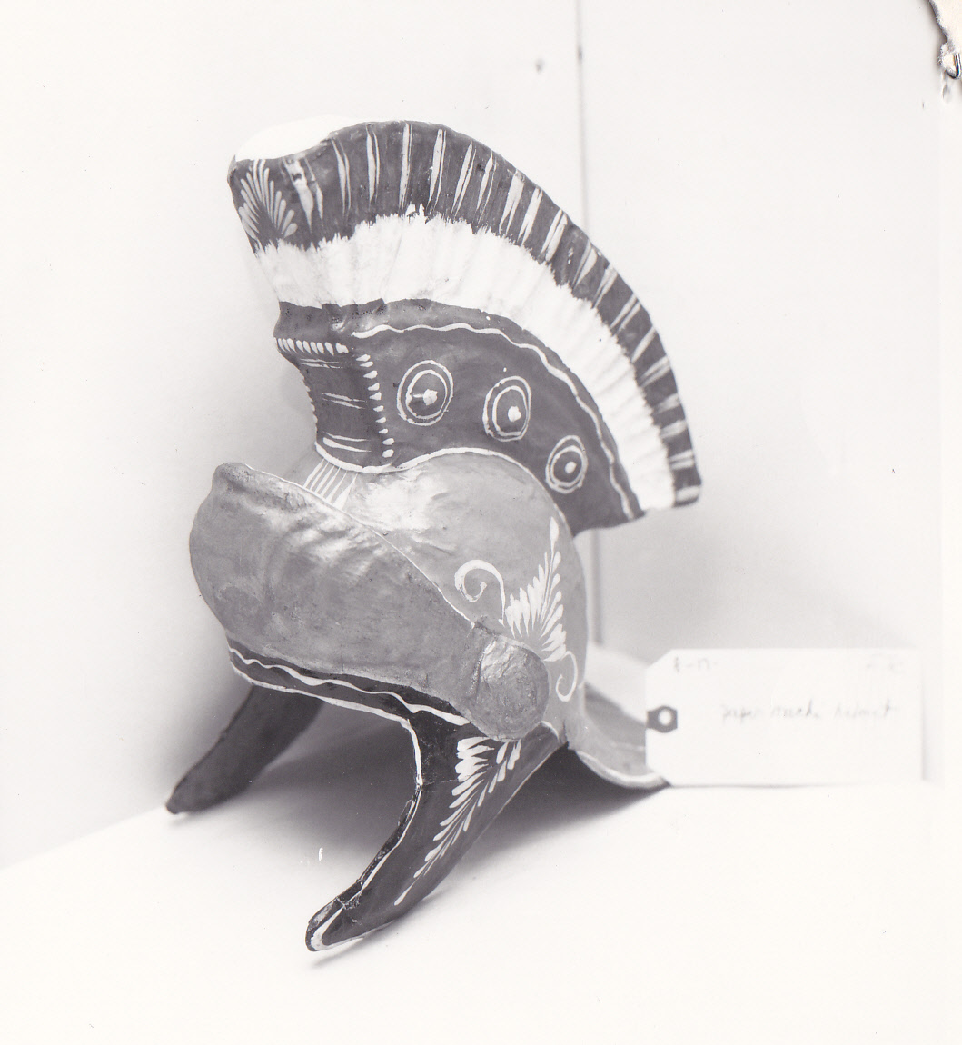 Object: Costume helmet (Roman Centurion’s Costume Helmet)