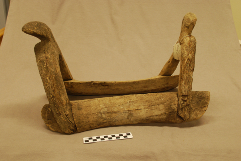 Object: Saddle (Kickapoo Pack saddle) | UTSA Institute Of Texan Cultures