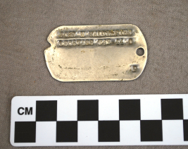 Object: Dog Tag | UTSA Institute Of Texan Cultures