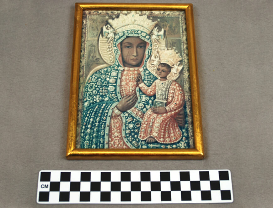 Object: Print (Print of The Black Madonna of Czestochowa)