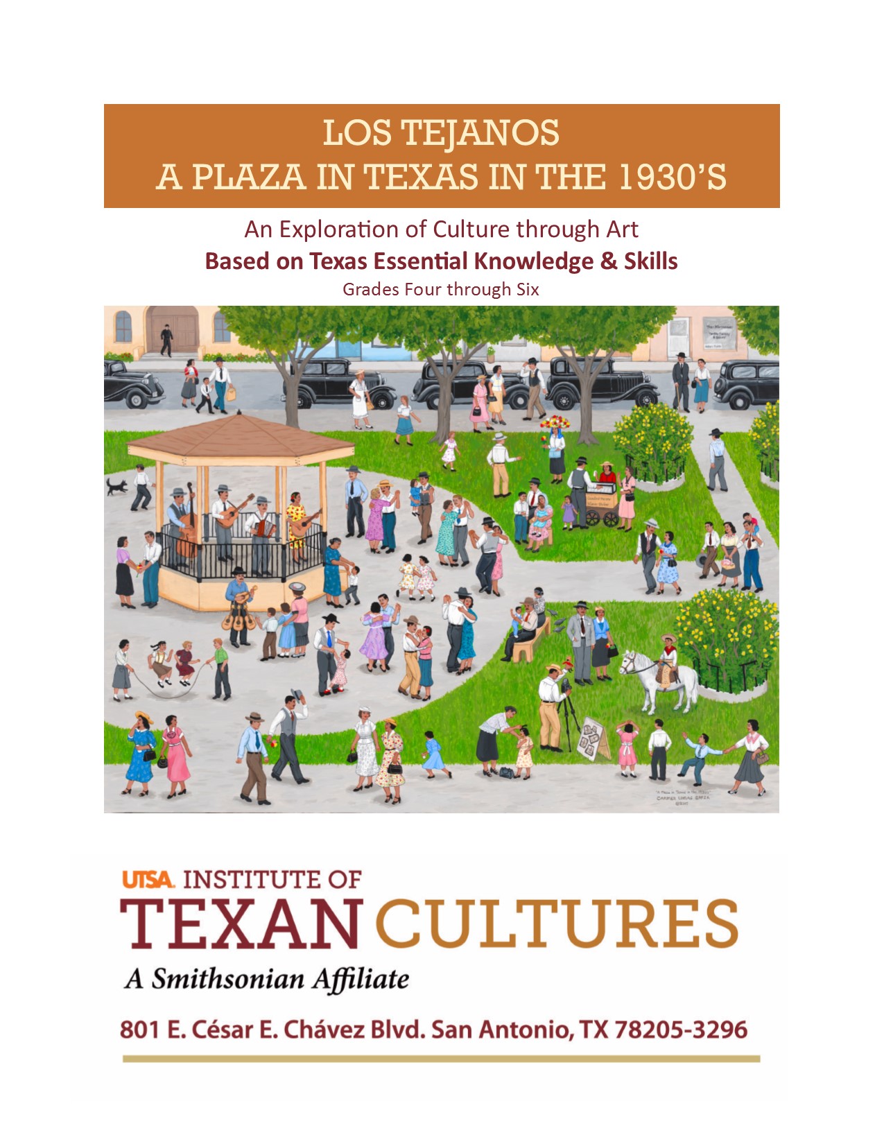 A Plaza in Texas in the 1930s: An Exploration of Culture through Art | UTSA Institute Of Texan Cultures
