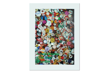 Lapel Button Collage Poster