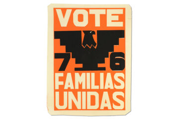 Vote Familias Unidas Poster