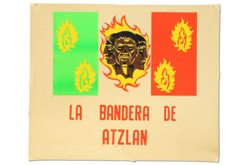 La Bandera de Aztlan Poster